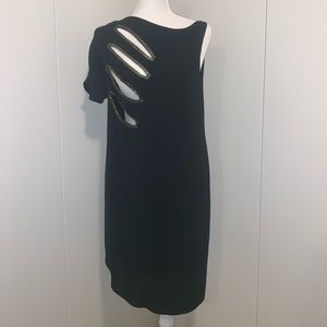 Black cocktail dress